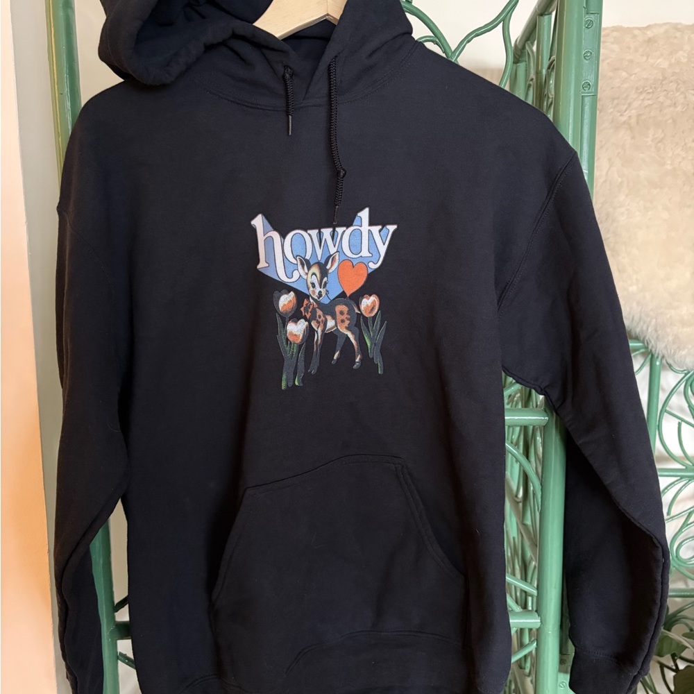 Urban Outfitters Howdy! Deer Hoody Size Small